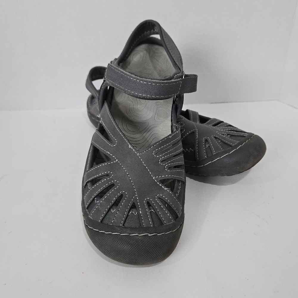 JSport by Jambu Gray Sandals
